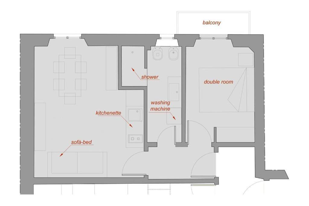 פירנצה Sunny Top Floor In San Frediano מראה חיצוני תמונה
